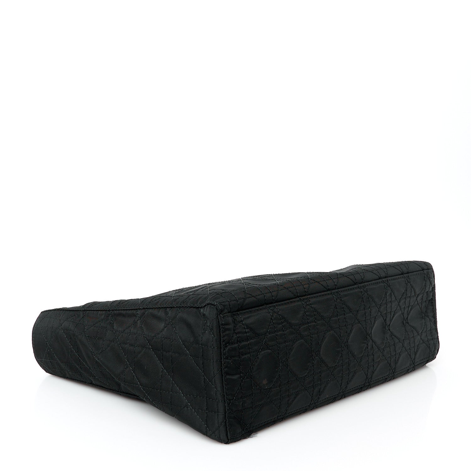 Christian Dior Nylon Cannage Large Lady Dior Black 4 of 10