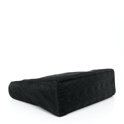 Christian Dior Nylon Cannage Large Lady Dior Black 4 of 10