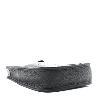 Hermes Taurillon Clemence Evelyne TPM Black 4 of 11