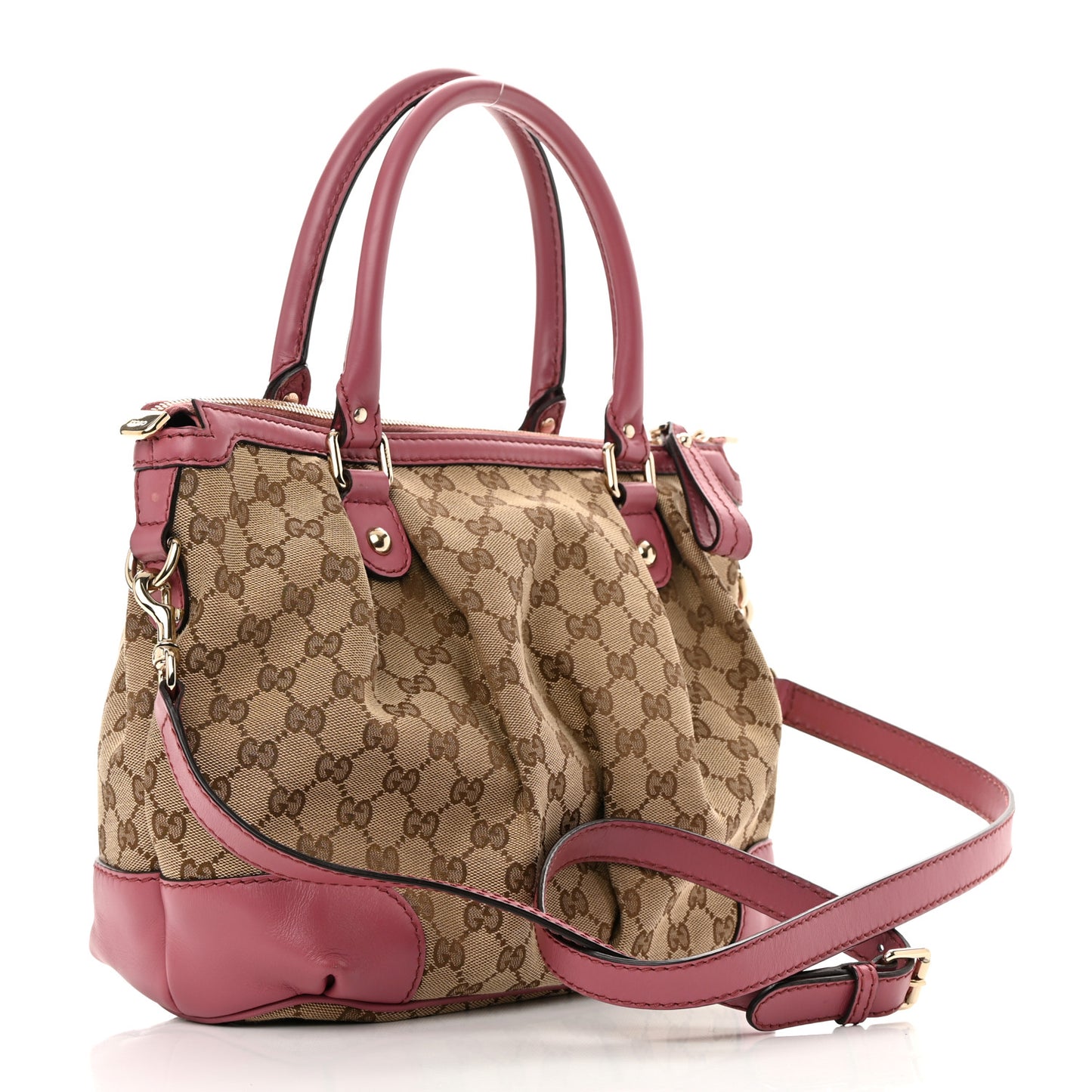Monogram Medium Sukey Top Handle Peonia Flower