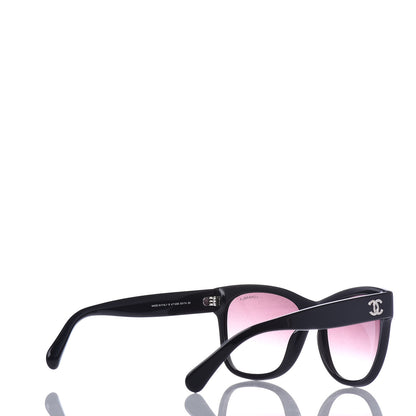 Chanel Acetate Butterfly Sunglasses S5174 Black 4 of 6