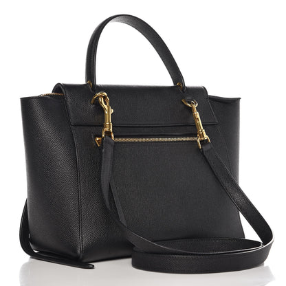 Celine Grained Calfskin Micro Belt Bag Black 4 of 9