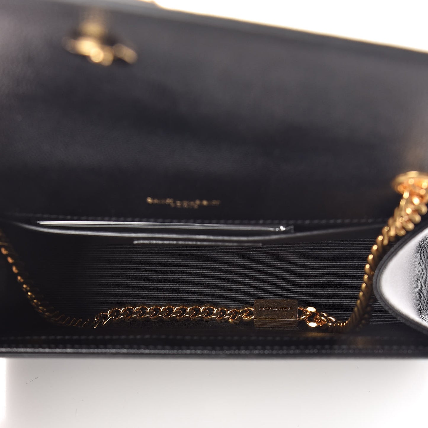 Grain De Poudre Small Monogram Kate Satchel Black
