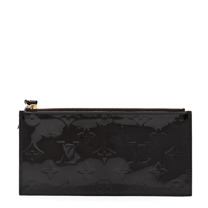 Louis Vuitton Vernis Felicie Chain Wallet Zippered Insert Amarante 1 of 6