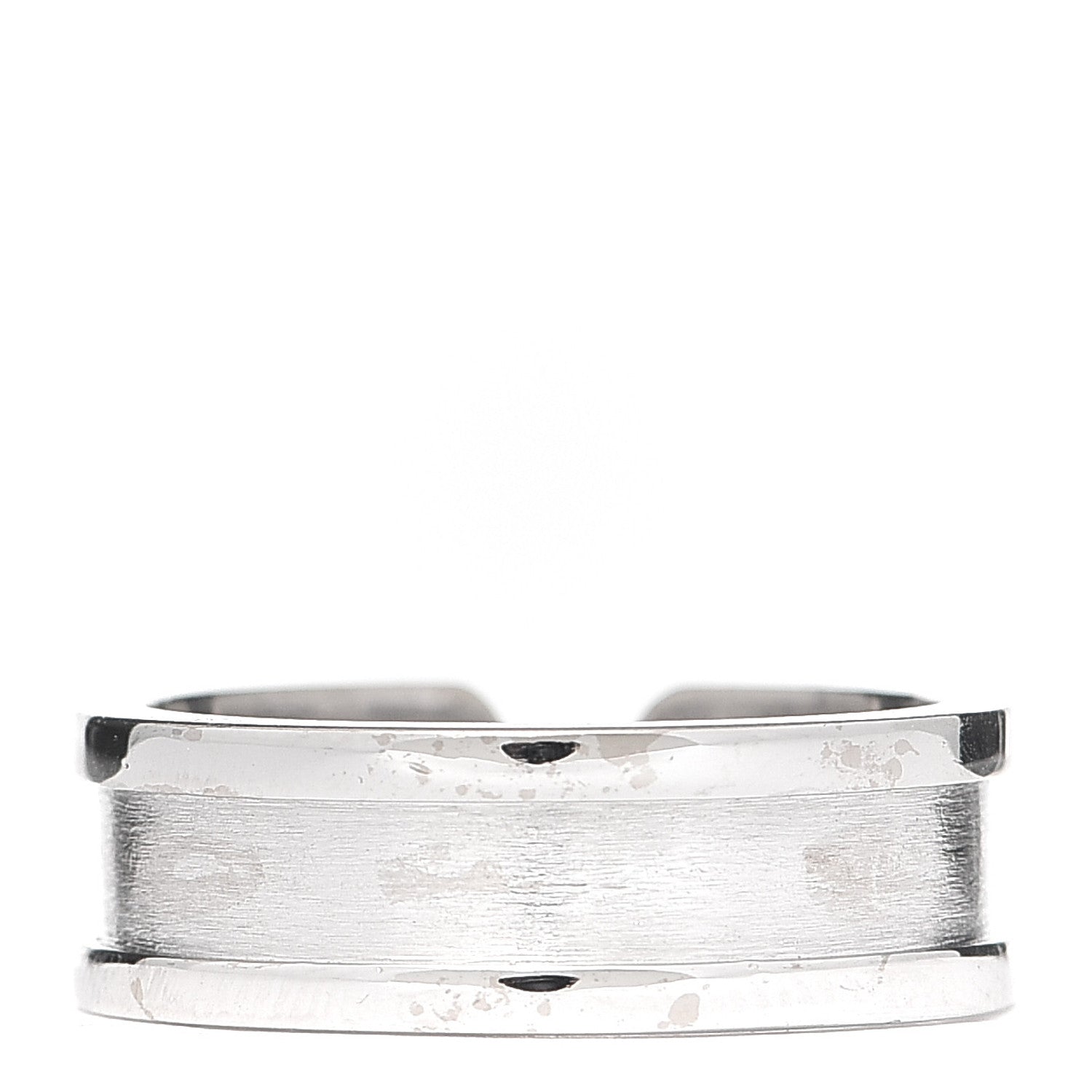 Cartier 18K White Gold 6.5mm C De Cartier Ring 53 6.5 3 of 5