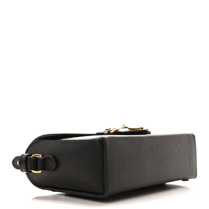 Gucci Calfskin Horsebit 1955 Shoulder Bag Black 4 of 9