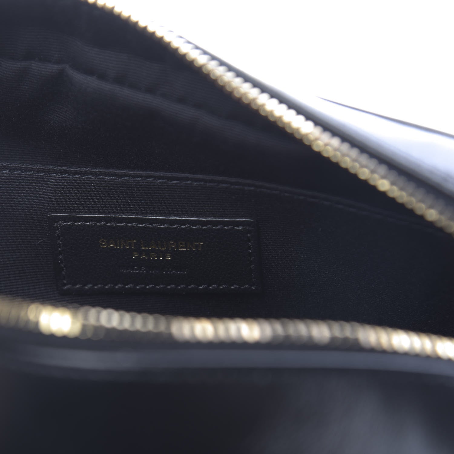 Saint Laurent Calfskin Matelasse Monogram Lou Camera Bag Black 6 of 9