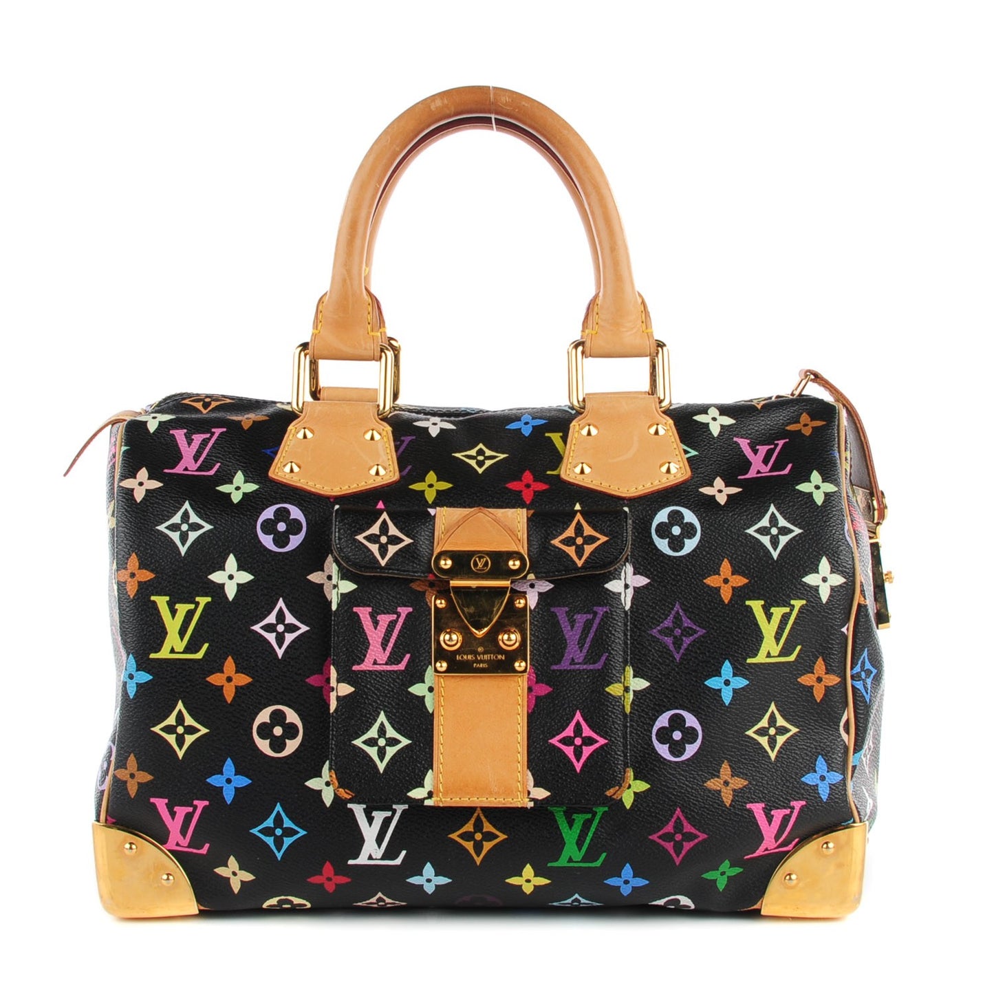 Monogram Multicolor Speedy 30 Black