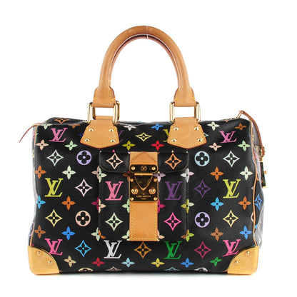 Louis Vuitton Monogram Multicolor Speedy 30 Black 1 of 7