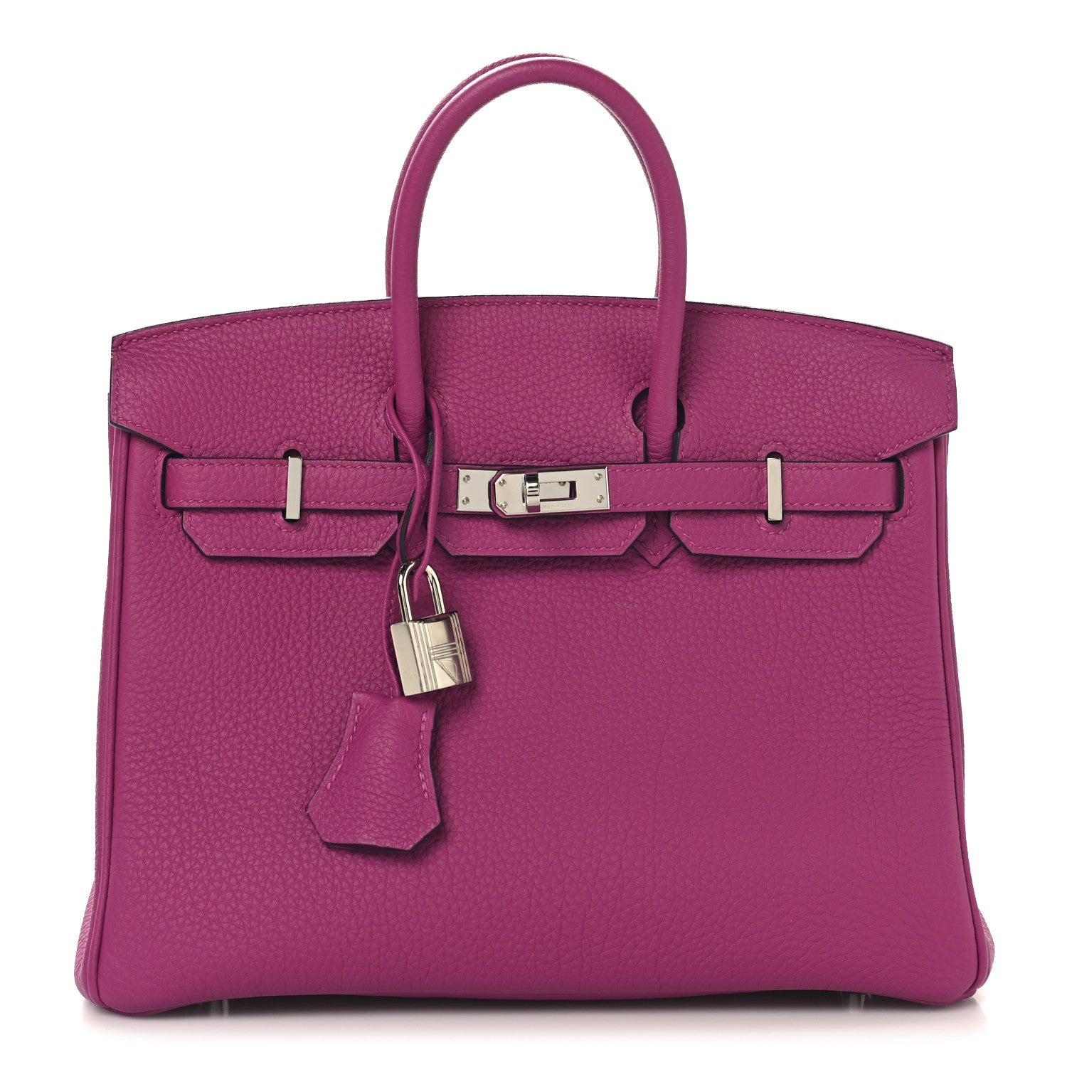 Hermes Togo Birkin 25 Rose Pourpre 1 of 12