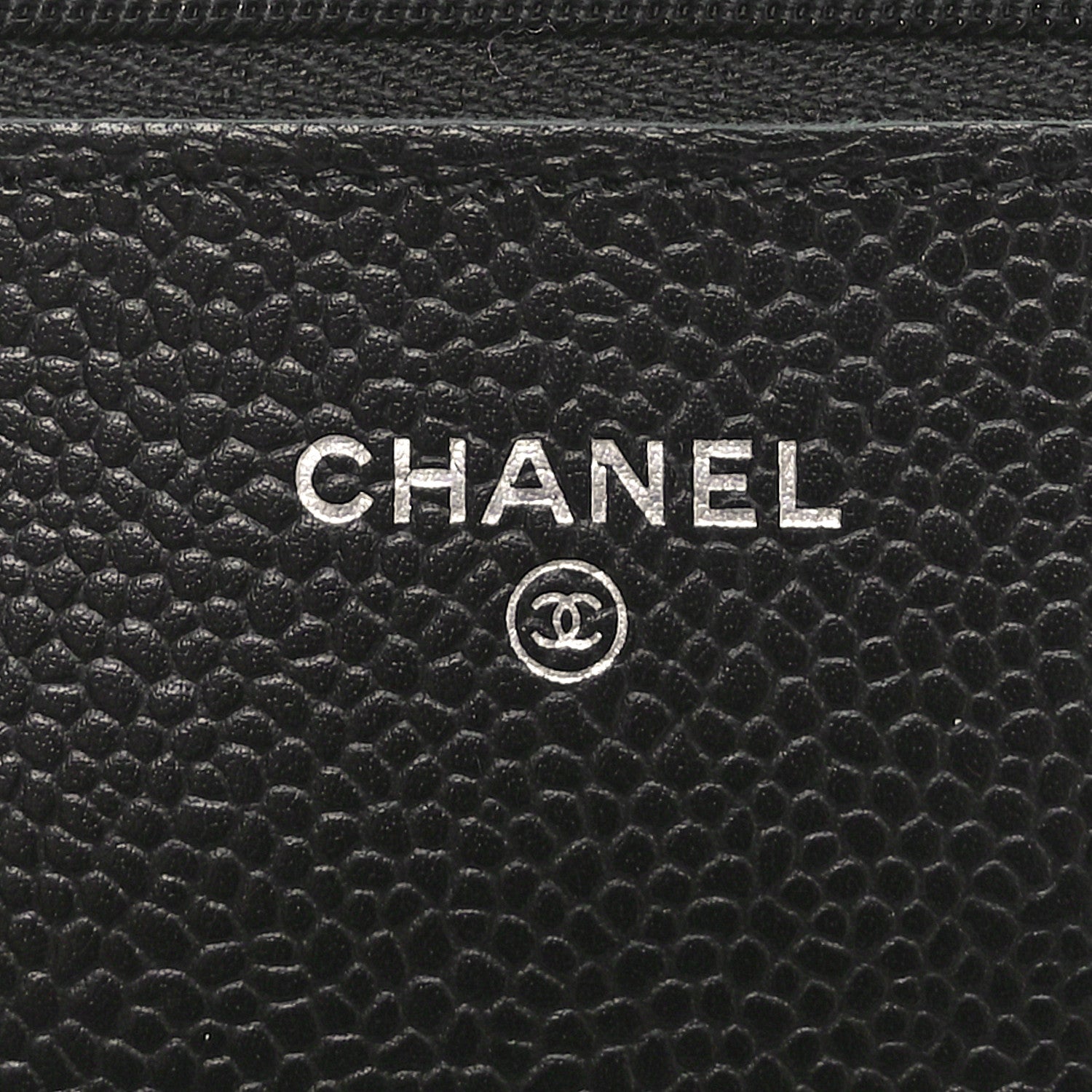 Chanel Caviar Quilted Wallet on Chain WOC Black 6 of 11