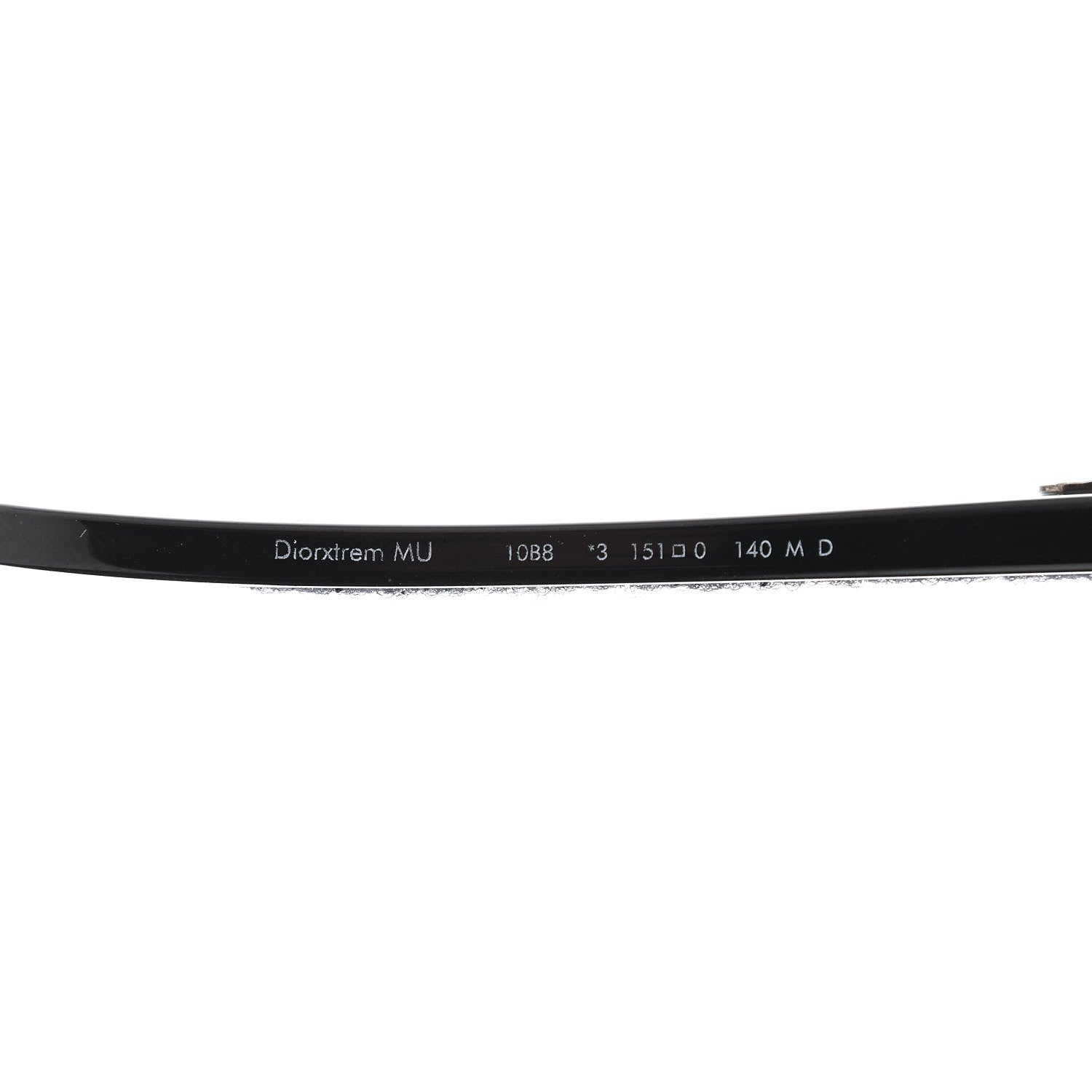 Christian Dior Acetate Diorxtrem MU Oblique Mask Sunglasses Black 11 of 11