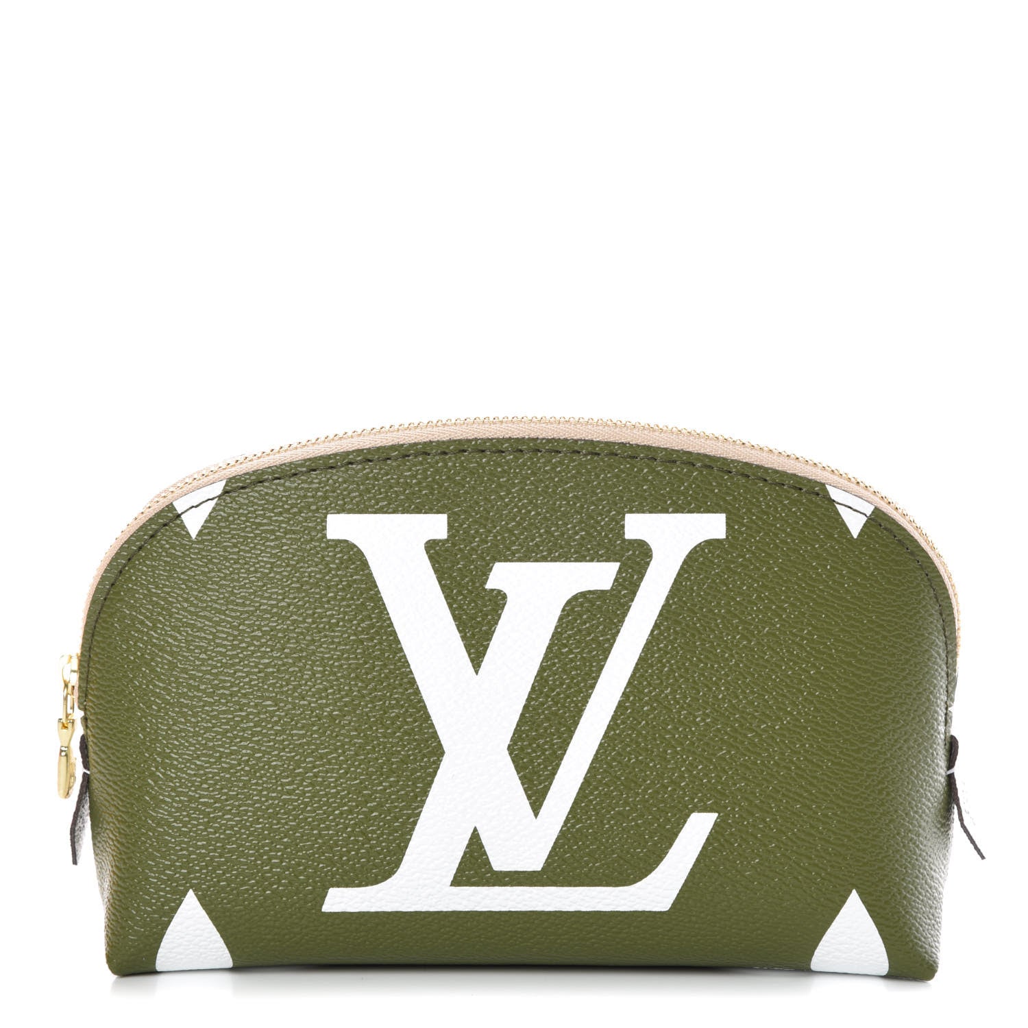 Louis Vuitton Monogram Giant Cosmetic Pouch Kaki 1 of 7