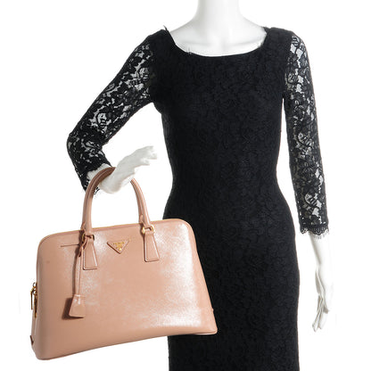 Prada Saffiano Vernice Promenade Tote Cammeo 2 of 11