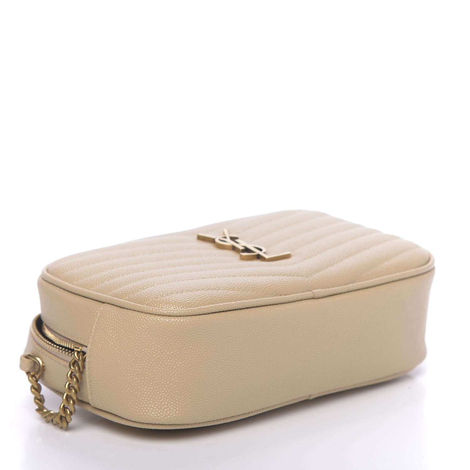 Saint Laurent Grain De Poudre Matelasse Monogram Mini Lou Camera Bag New Powder 4 of 10