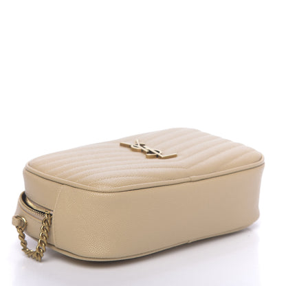 Saint Laurent Grain De Poudre Matelasse Monogram Mini Lou Camera Bag New Powder 4 of 10