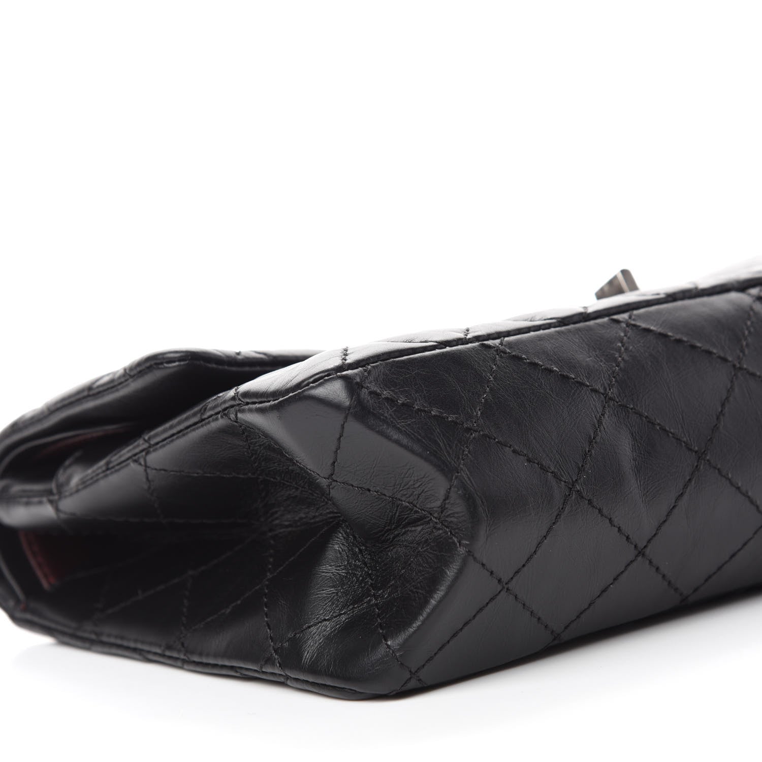 Chanel Aged Calfskin Quilted 2.55 Reissue 226 Flap Black 6 of 12