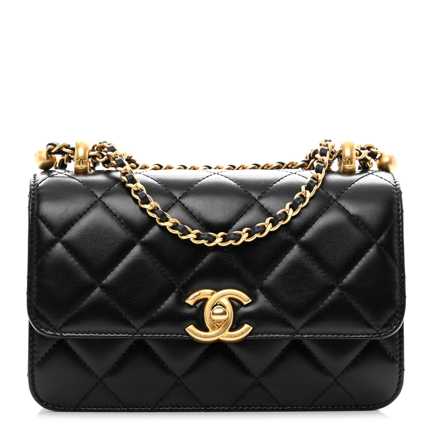 Chanel Calfskin Quilted Mini Perfect Fit Flap Black 1 of 11