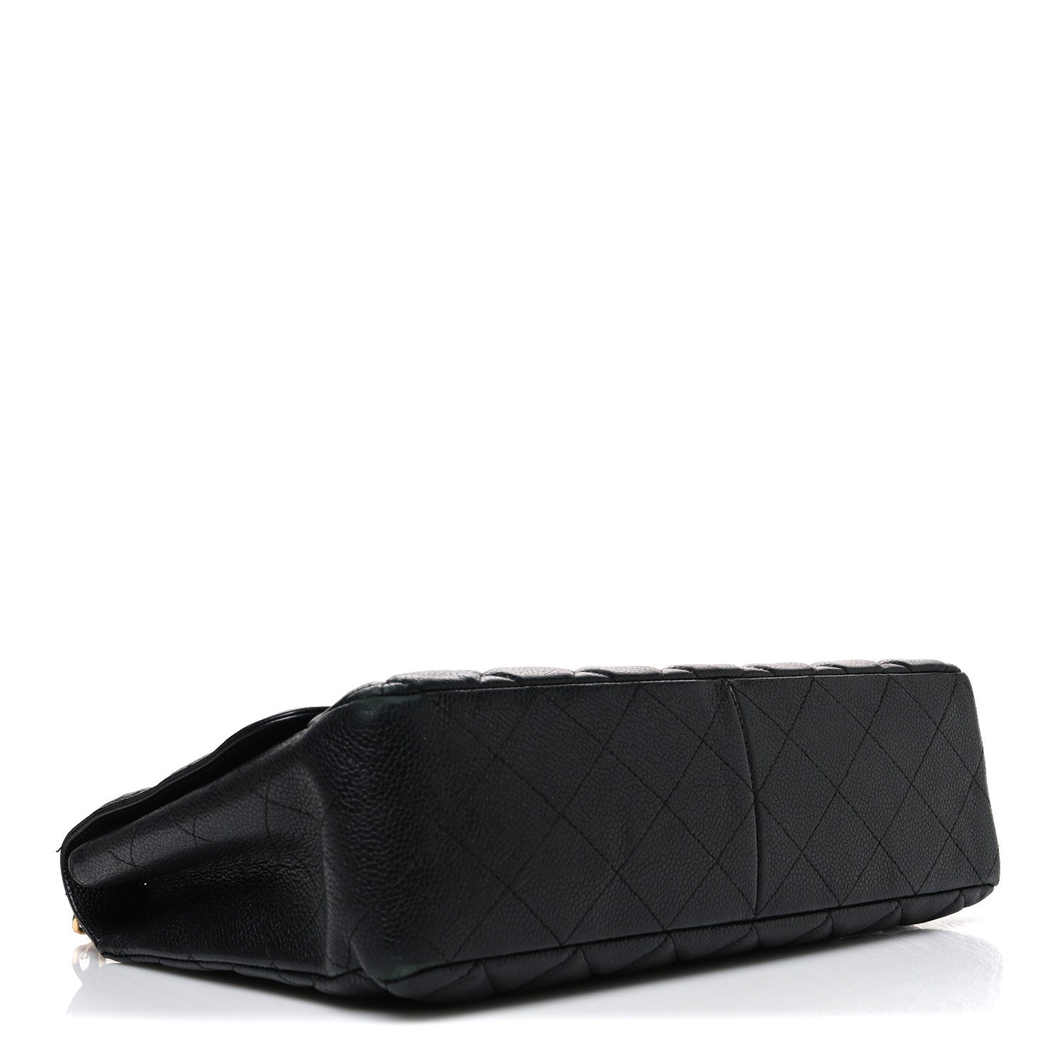 Chanel Caviar Quilted Jumbo Single Flap Black 4 of 11