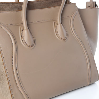 Celine Supple Calfskin Medium Phantom Luggage Beige 11 of 12