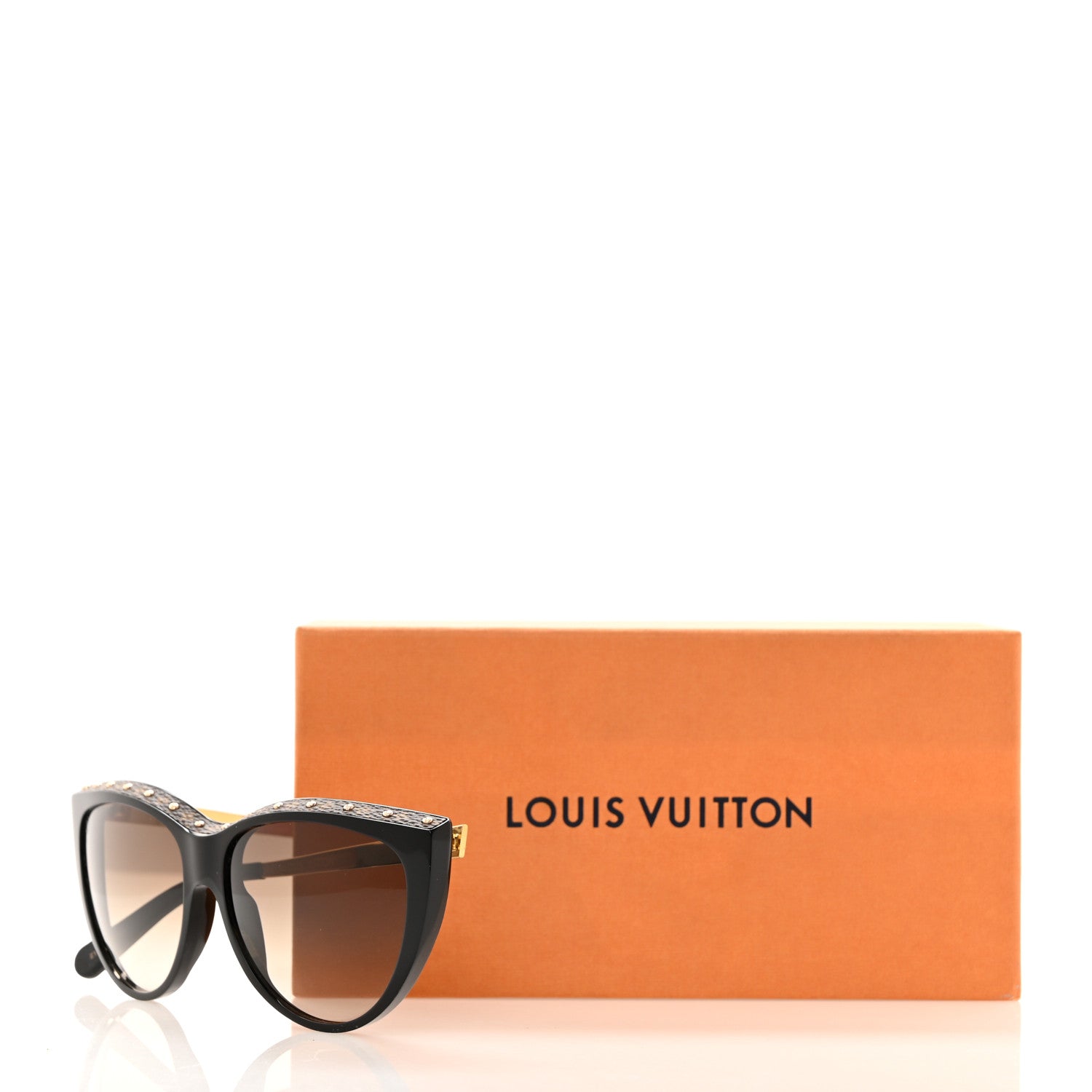 Louis Vuitton Acetate Monogram La Boum Sunglasses Z1147W Black 8 of 8