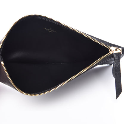 Louis Vuitton Empreinte Felicie Chain Wallet Zippered Insert Black 5 of 6