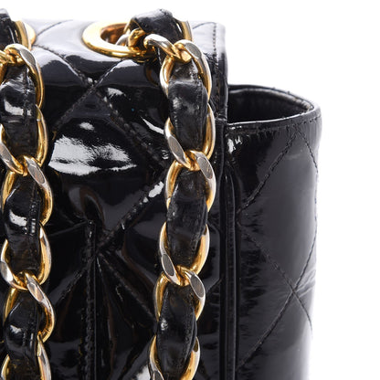 Chanel Patent Quilted XL Flap Bag Black 20 of 21