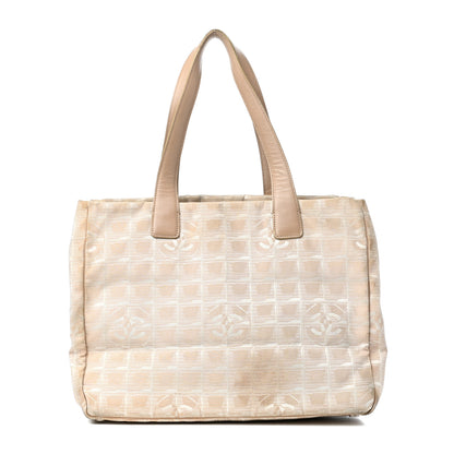 Chanel Nylon Medium Travel Tote Beige 1 of 11
