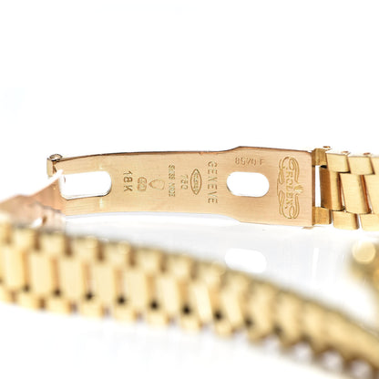 Rolex 18K Yellow Gold Diamond 26mm Datejust President Watch Champagne 69138 7 of 9