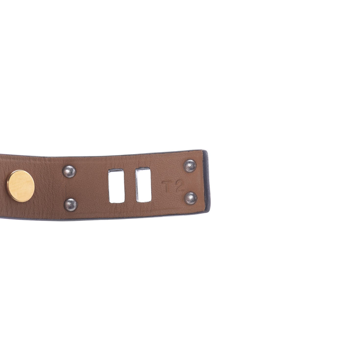 Swift Mini Dog Clous Carres Bracelet T2 Gris Asphalte