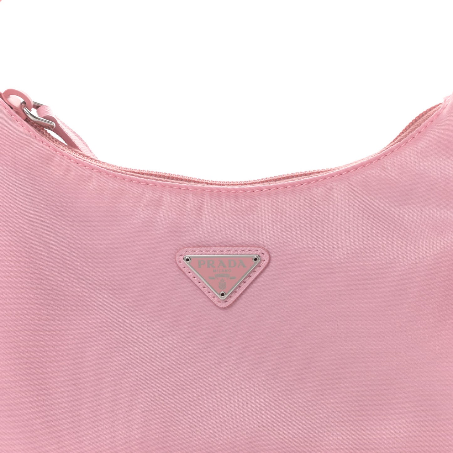 Tessuto Nylon Saffiano Mini Re-Edition 2000 Bag Rosa