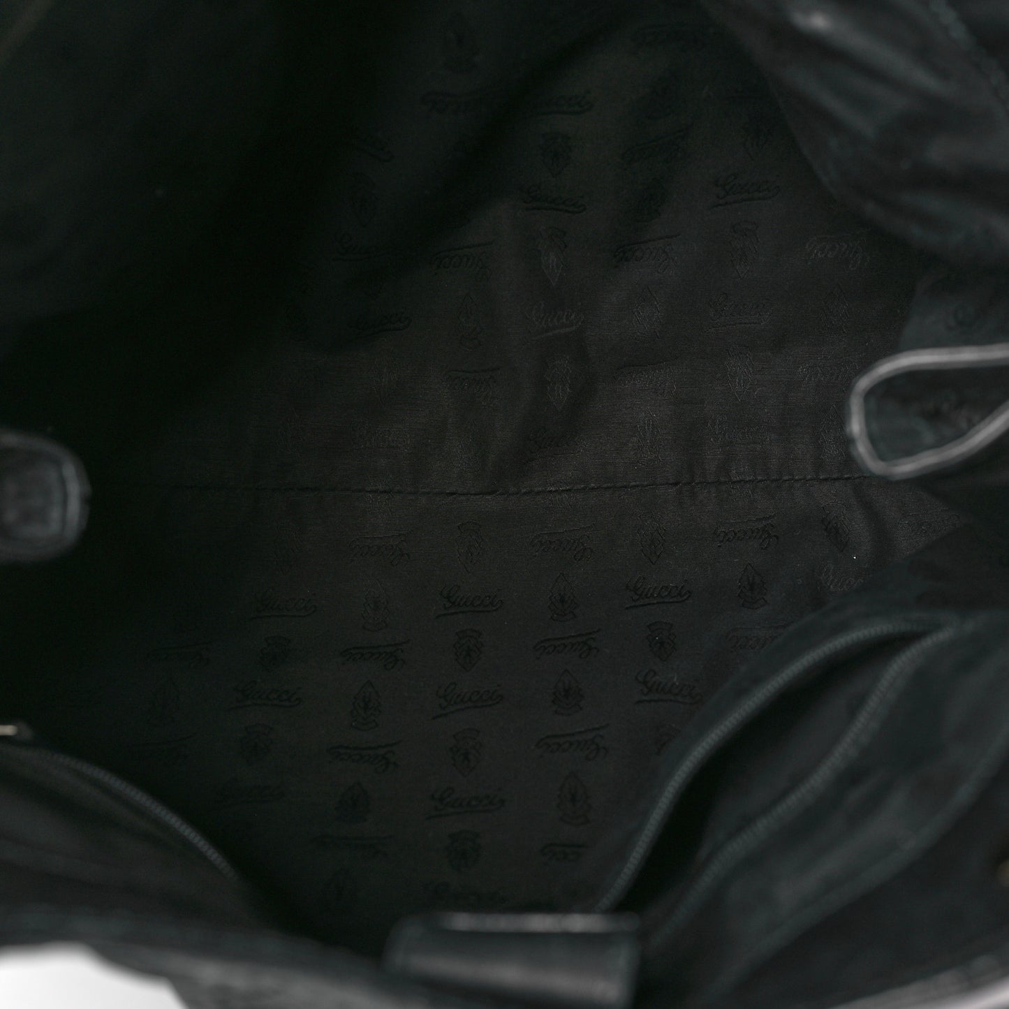 Guccissima Medium Sukey Tote Black