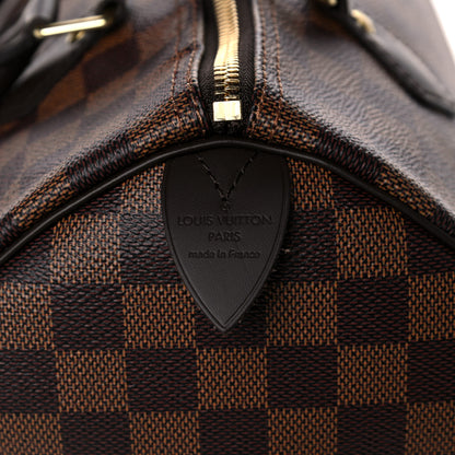Louis Vuitton Damier Ebene Speedy 30 7 of 12
