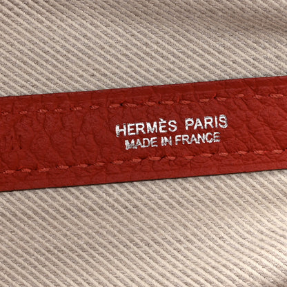 Hermes Vache Country Garden Party 36 MM Rouge Venetian 6 of 11