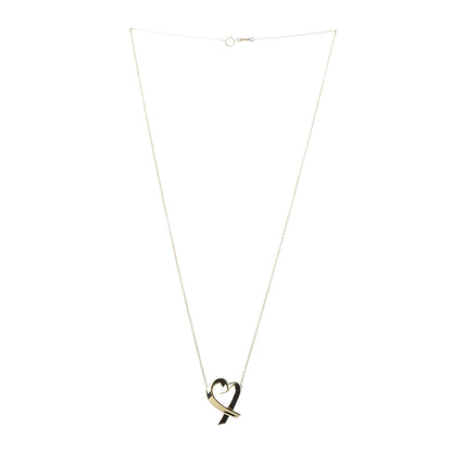Tiffany 18K Yellow Gold Paloma Picasso Loving Heart Necklace 3 of 7