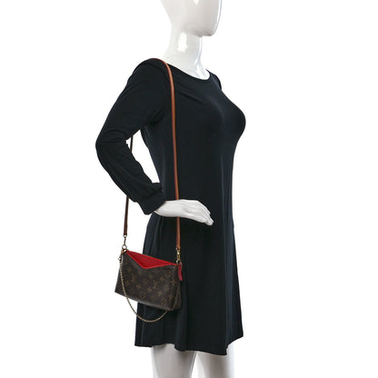 Louis Vuitton Monogram Pallas Clutch Cherry 2 of 13