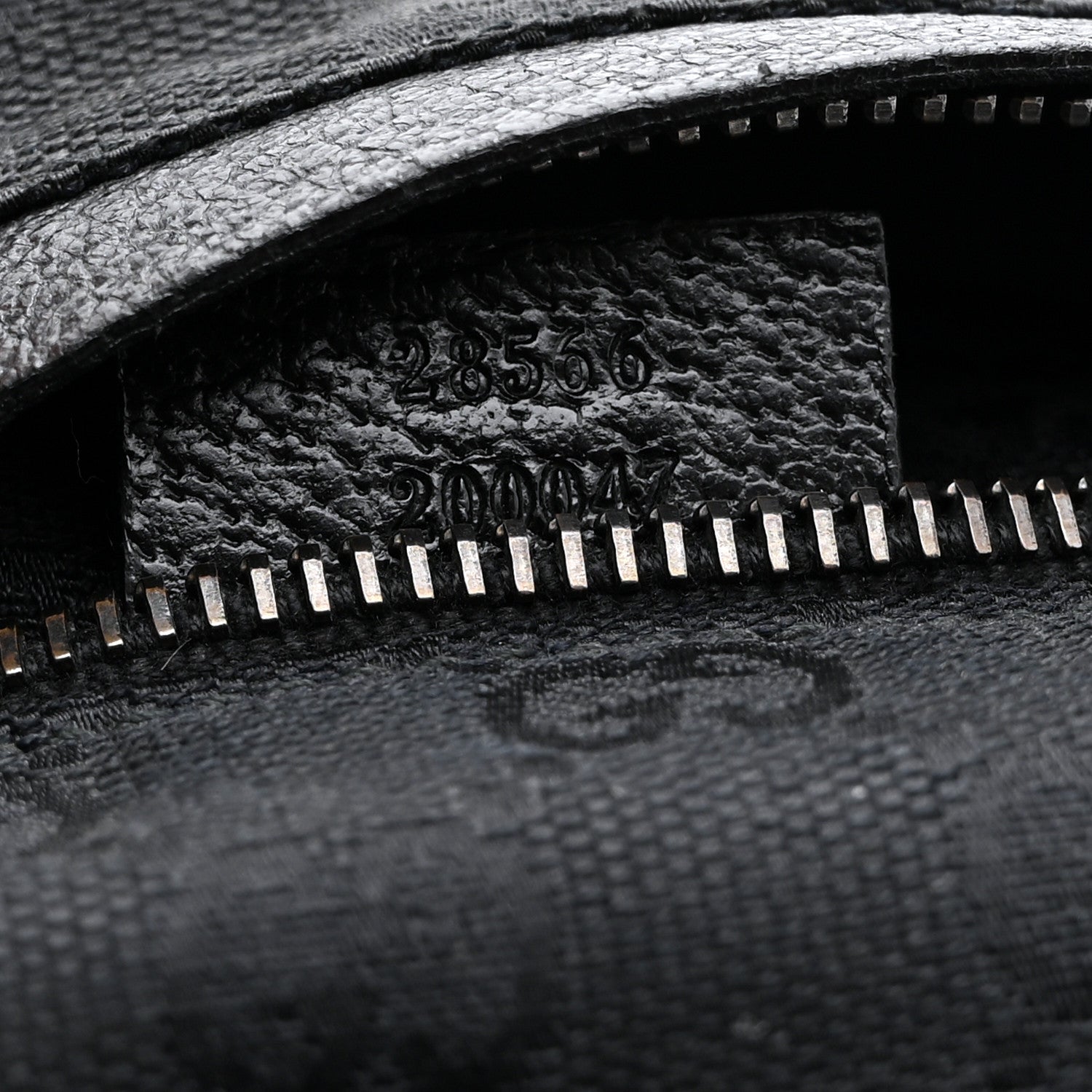 Gucci GG Monogram Double Pocket Belt Bag Black 7 of 9