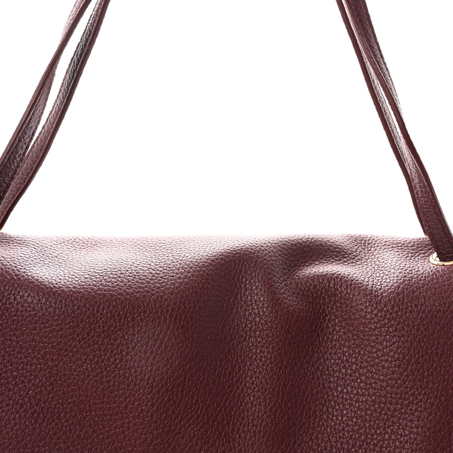 Chanel Grained Calfskin Small Souplissimo Maxi Flap Burgundy 8 of 11