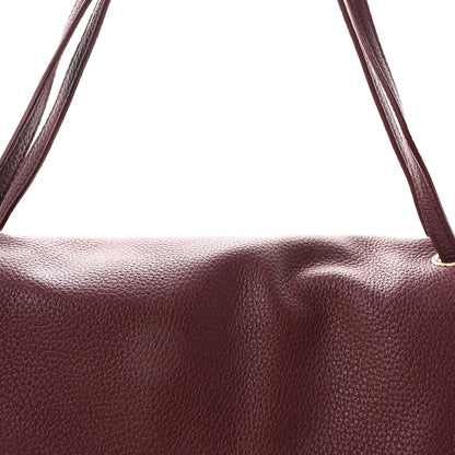 Chanel Grained Calfskin Small Souplissimo Maxi Flap Burgundy 8 of 11