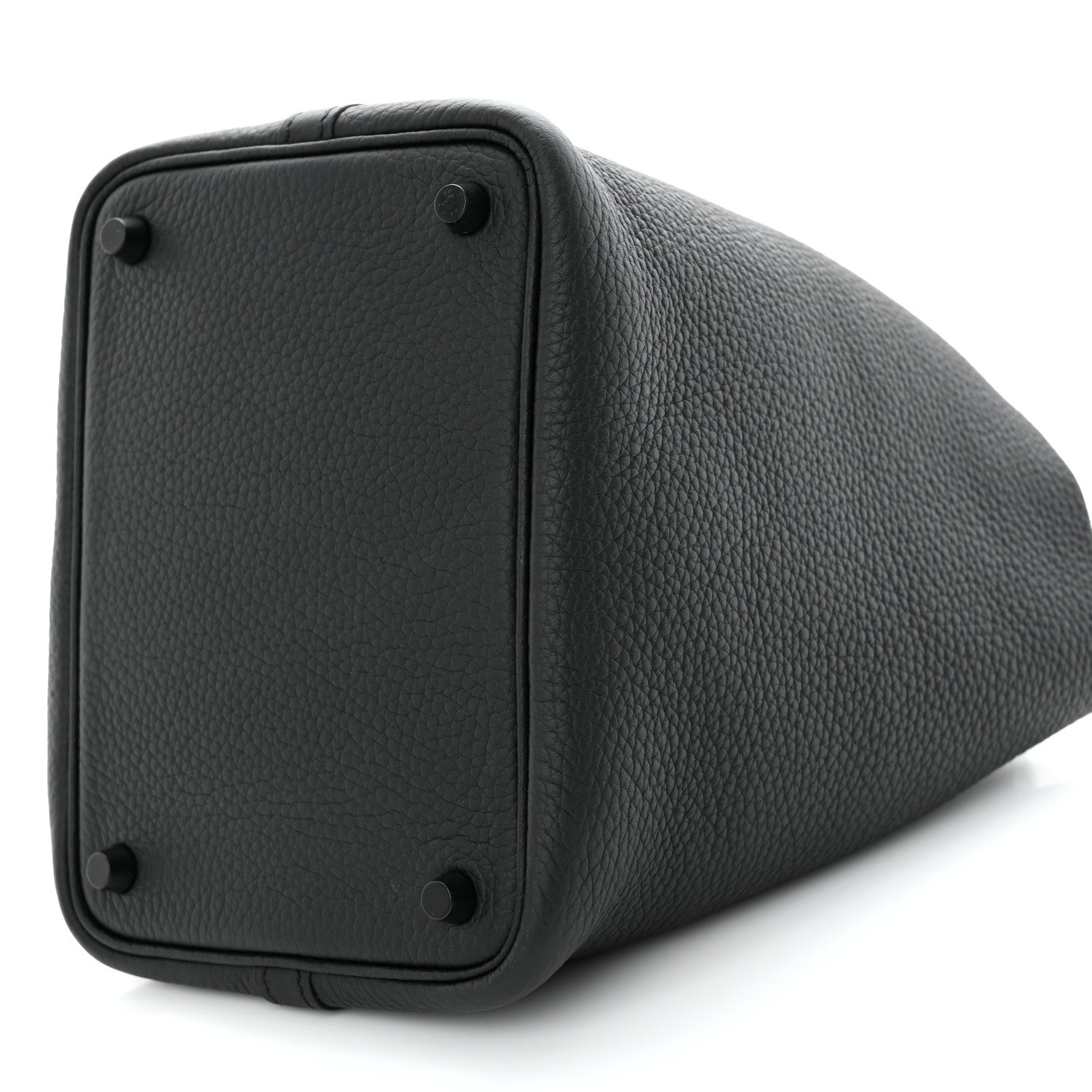 Hermes Taurillon Clemence Monochrome Picotin Lock 18 PM Black 10 of 11