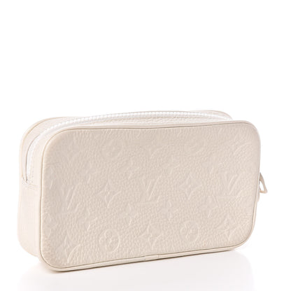 Louis Vuitton Taurillon Monogram Pochette Volga White 3 of 8