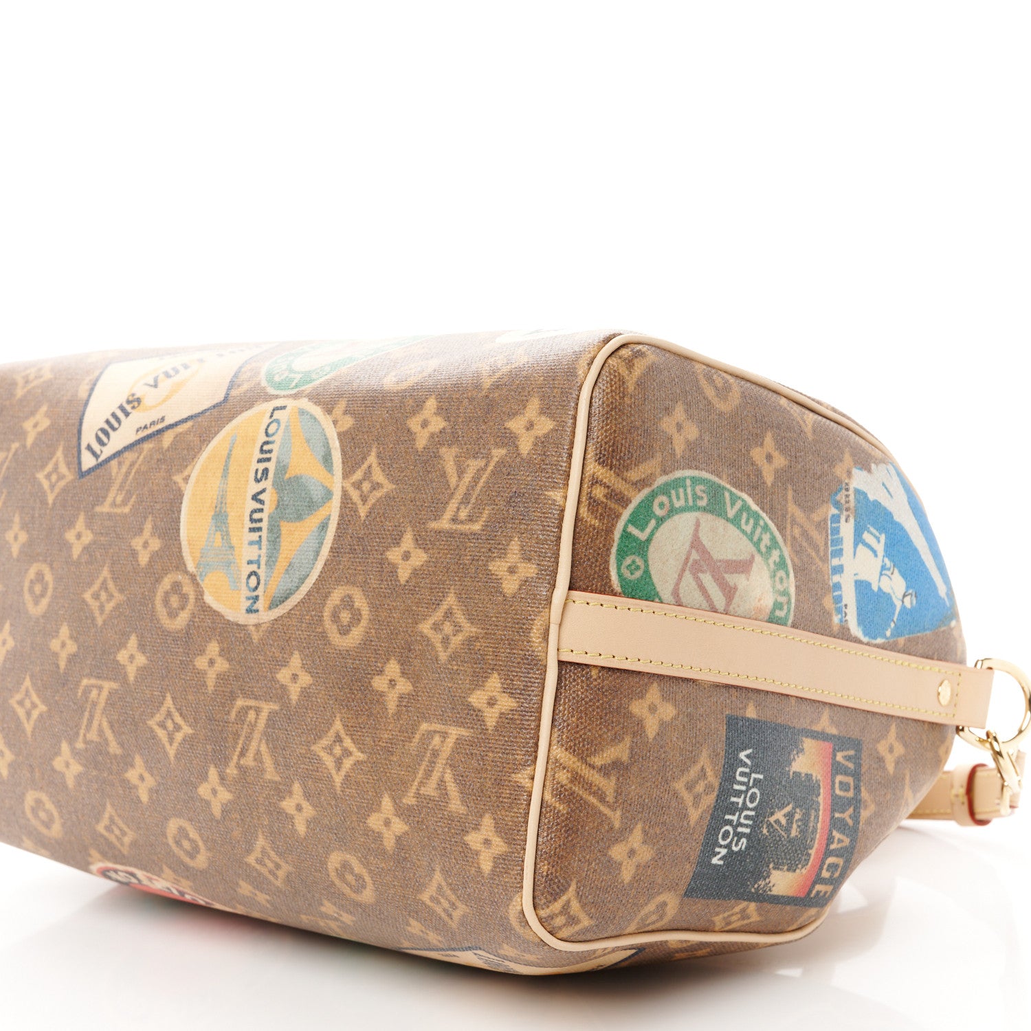 Louis Vuitton Monogram Hotel Labels Speedy Bandouliere 30 13 of 13