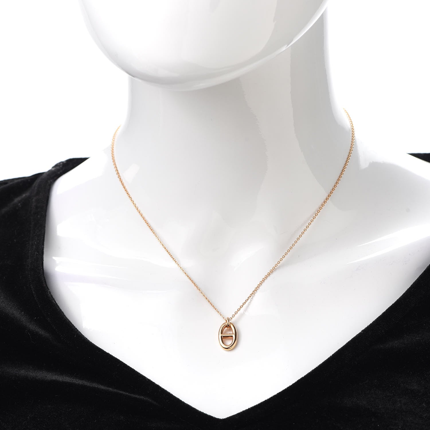 Hermes 18K Rose Gold PM Farandole Pendant Necklace 2 of 5