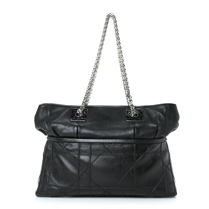 Christian Dior Lambskin Cannage Dior So Dior Tote Black 1 of 8