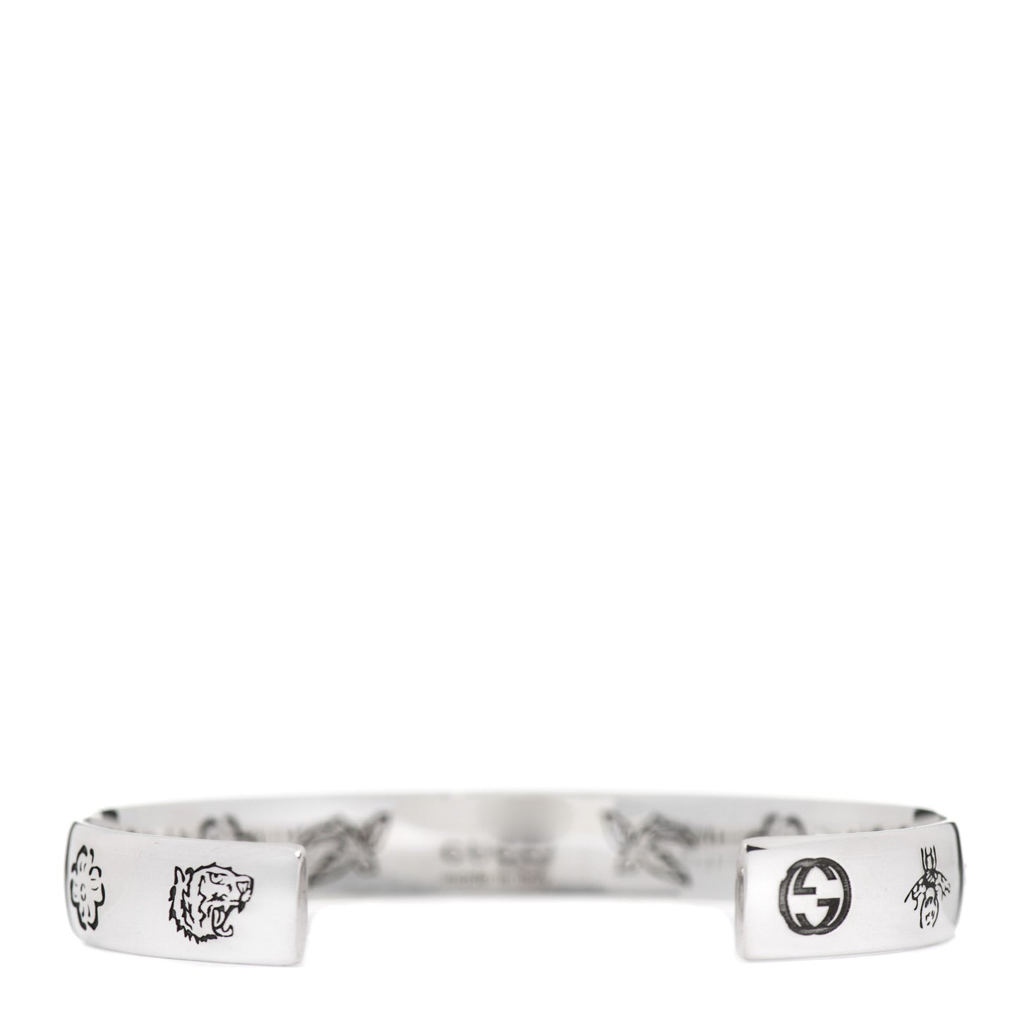 Sterling Silver Blind for Love Cuff Bracelet