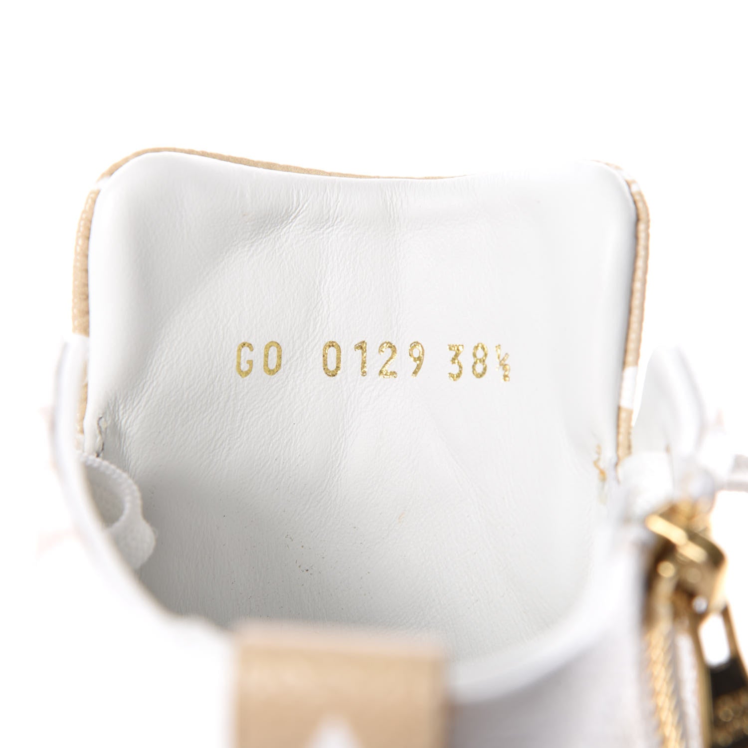 Louis Vuitton Monogram Giant Stellar Sneaker Boots 38.5 Kaki White Beige 8 of 9