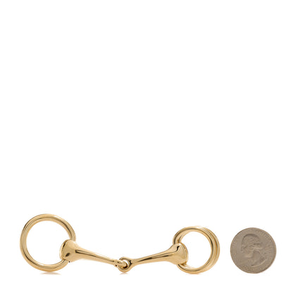Hermes Permabrass Mors Scarf Ring Gold 2 of 6