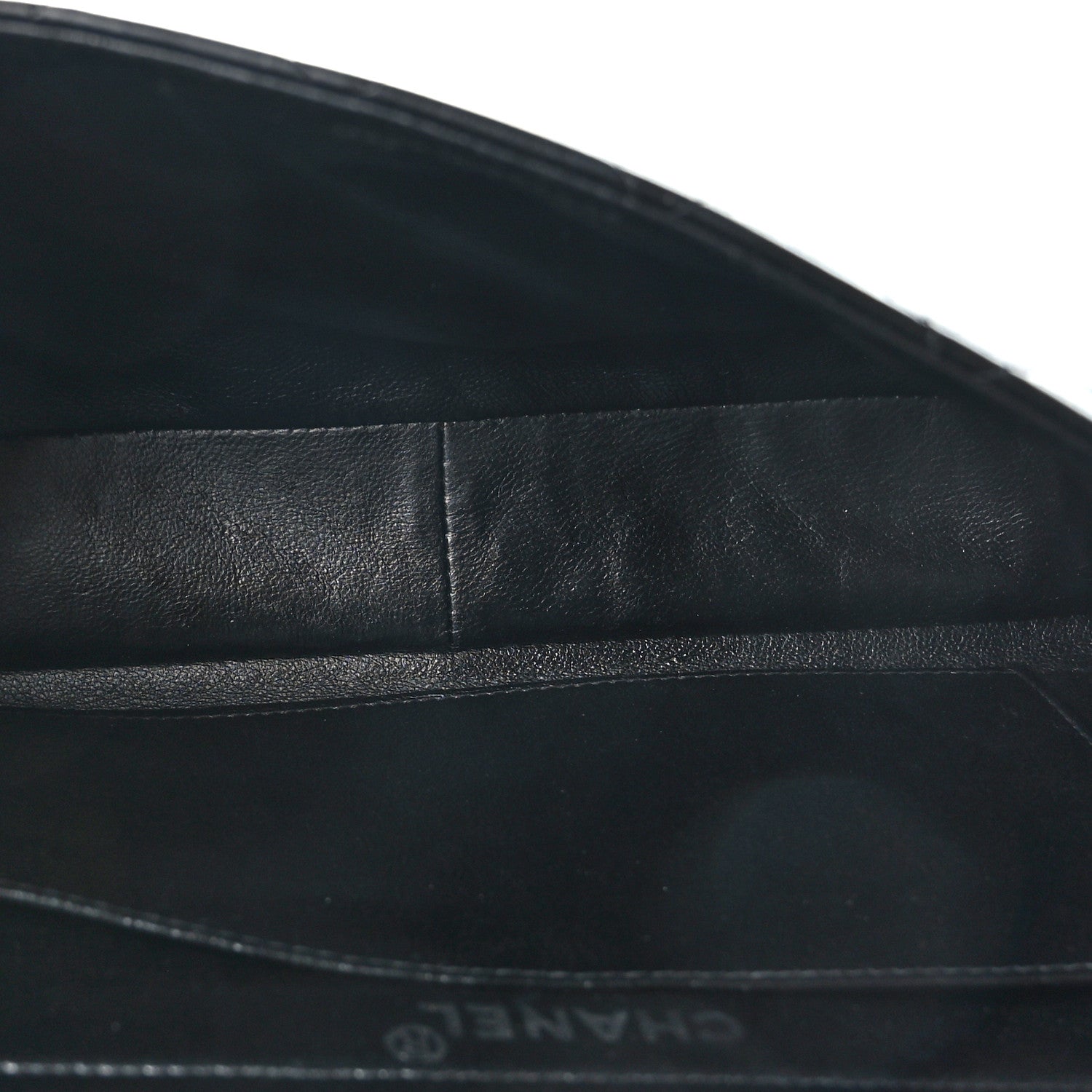 Chanel Lambskin Quilted Medium Double Sided Flap Black 5 of 9