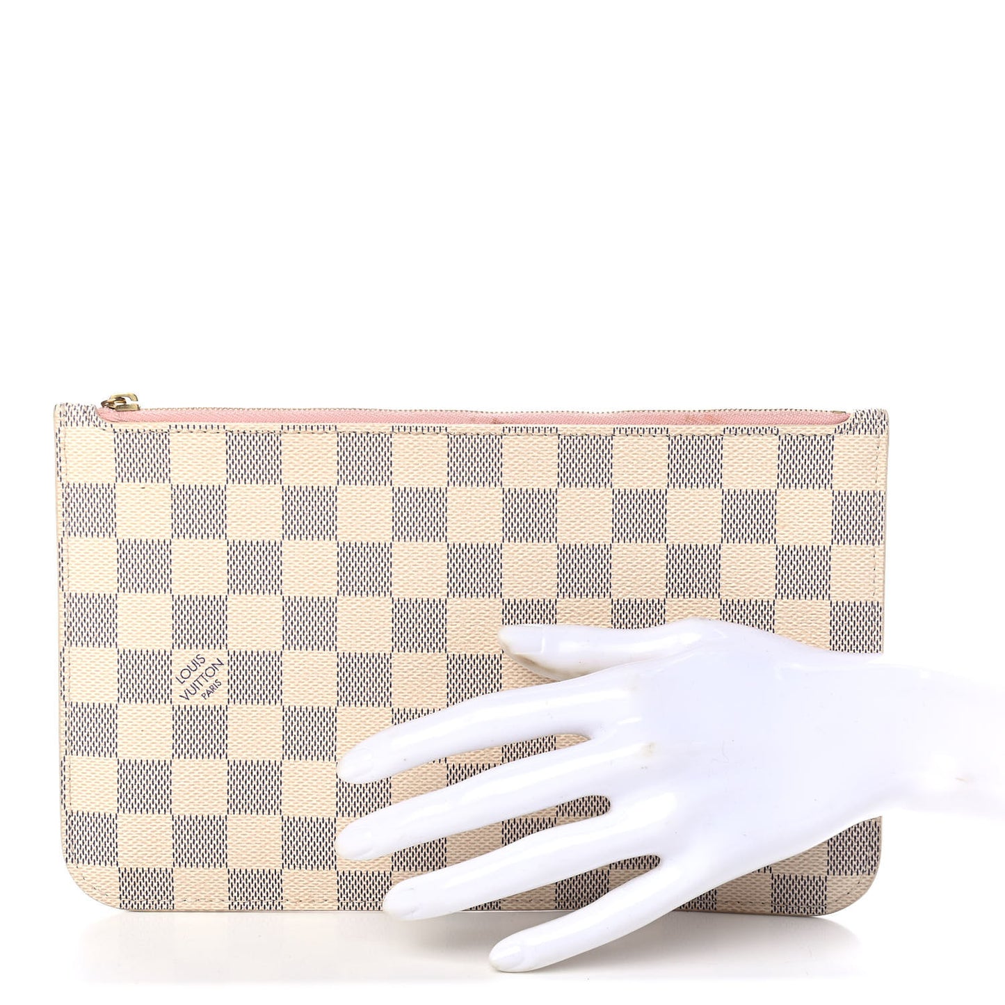 Damier Azur Neverfull MM GM Pochette Rose Ballerine