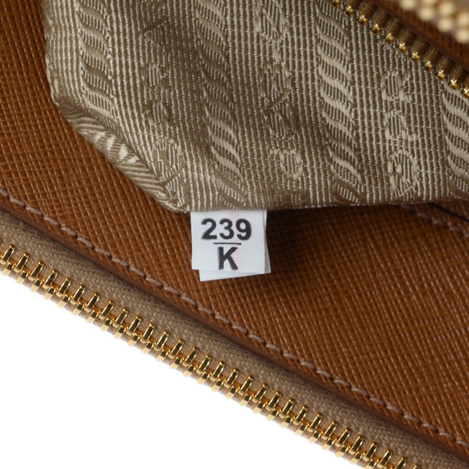 Prada Saffiano Small Galleria Double Zip Tote Caramel 8 of 9